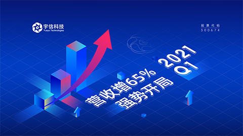 宇信科技2021年一季度迎来开门红  剔除股权激励影响利润大增6倍 宇信科技一季度营收增64.65%  2021有望再迎增长年